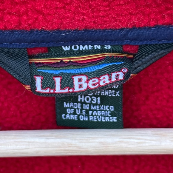 SOLD🔥Vintage LL BEAN Half-Zip Fleece, Size L Reg - Picture 6 of 7